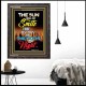 THE SUN SHALL NOT SMITE THEE   Contemporary Christian Art Acrylic Glass Frame   (GWFAVOUR6658)   