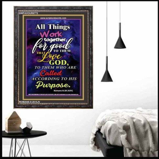 LOVE GOD   Christian Quotes Frame   (GWFAVOUR6772)   