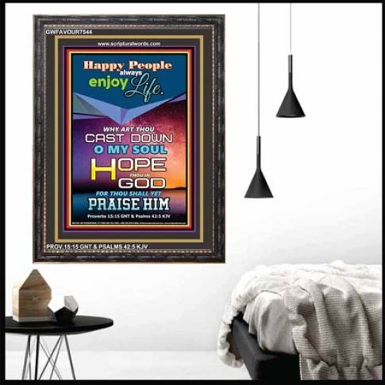 PRAISE HIM   Christian Quotes Frame   (GWFAVOUR7544)   