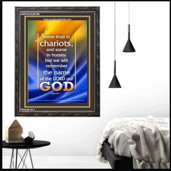 TRUST IN THE LORD   Christian Quote Frame   (GWFAVOUR768)   