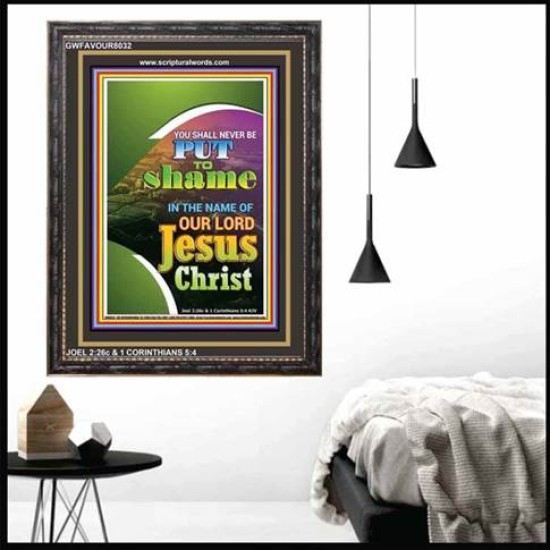 OUR LORD JESUS CHRIST   Bible Verse Picture Frame Gift   (GWFAVOUR8032)   