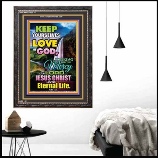 THE MERCY OF OUR LORD JESUS CHRIST   Contemporary Christian poster   (GWFAVOUR8814)   