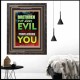 PUT AWAY EVIL   Inspirational Bible Verses Framed   (GWFAVOUR8855)   