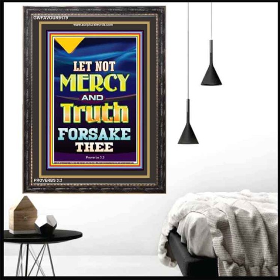 MERCY AND TRUTH   Contemporary Christian Poster   (GWFAVOUR9179)   