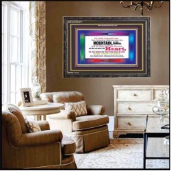 VERILY I SAY   Christian Frame Wall Art   (GWFAVOUR2077)   "45x33"