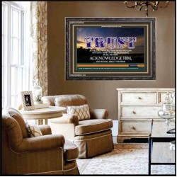 TRUST IN THE LORD   Modern Wall Art   (GWFAVOUR295)   "45x33"