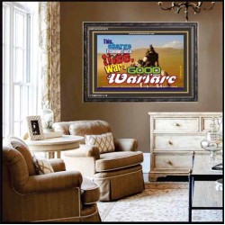 WARFARE   Bible Verses Frames Online   (GWFAVOUR3575)   "45x33"