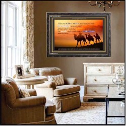 WISDOM   Christian Artwork Frame   (GWFAVOUR3903)   "45x33"