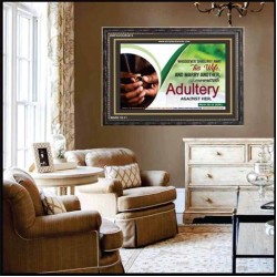 ADULTERY   Framed Bedroom Wall Decoration   (GWFAVOUR5474)   