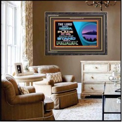 STAND UPON A ROCK   Bible Verse Frame for Home Online   (GWFAVOUR7480)   