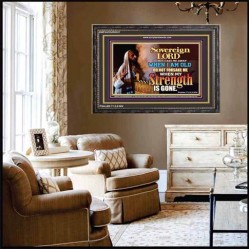 SOVEREIGN LORD   Framed Bible Verses Online   (GWFAVOUR8337)   