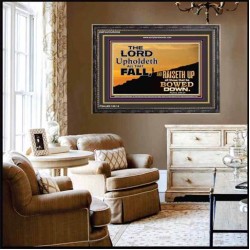 UPHOLDETH ALL THAT FALL   Scripture Wall Art   (GWFAVOUR8356)   "45x33"