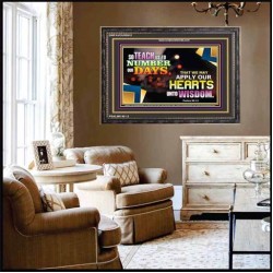 APPLY OUR HEARTS TO WISDOM   Acrylic Frame Picture   (GWFAVOUR8912)   