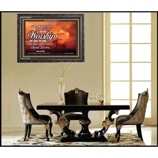 WORSHIP   Home Decor Art   (GWFAVOUR6377)   