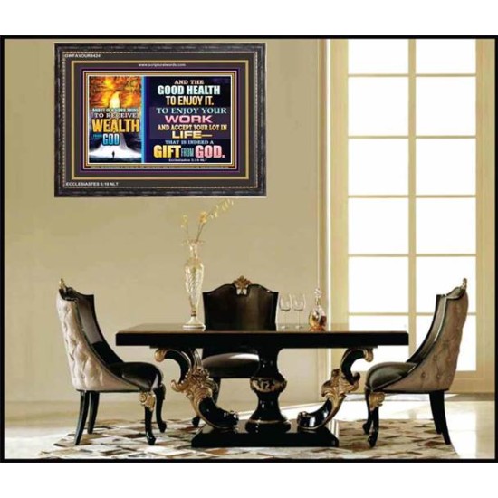 WEALTH FROM GOD   Art & Dcor Framed   (GWFAVOUR8424)   