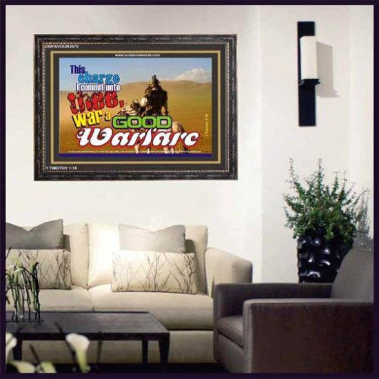 WARFARE   Bible Verses Frames Online   (GWFAVOUR3575)   