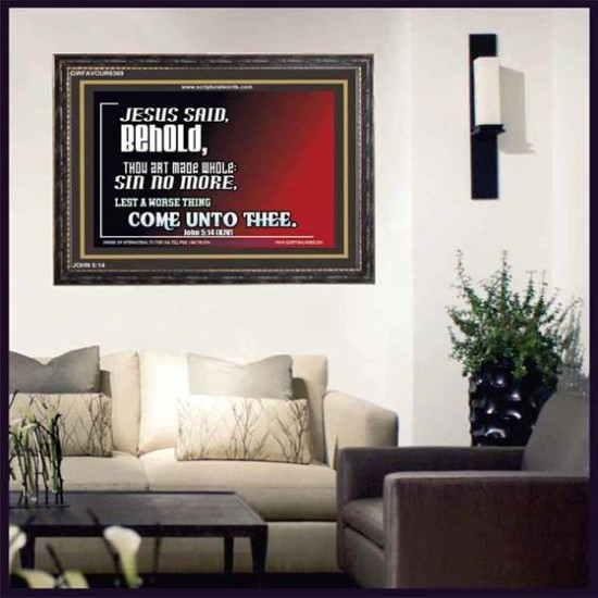 SIN NO MORE   Contemporary Wall Decor   (GWFAVOUR6369)   