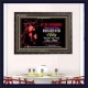 VICTORY BY THE BLOOD OF JESUS   Bible Scriptures on Love Acrylic Glass Frame   (GWFAVOUR4021)   