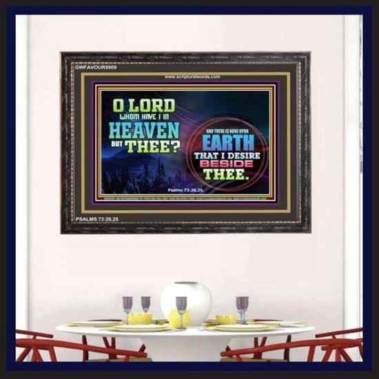 WHOM HAVE I IN HEAVEN   Contemporary Christian poster   (GWFAVOUR8909)   