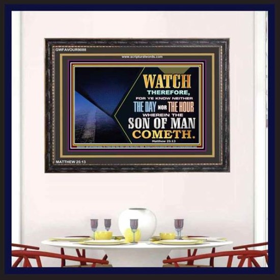 WATCH AND PRAY   Inspiration office art and wall dcor   (GWFAVOUR9088)   