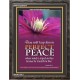 PERFECT PEACE   Scripture Wooden Frame Signs   (GWFAVOUR074)   