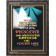 NOT BY ME   Acrylic Glass Frame Scripture Art   (GWFAVOUR1203)   