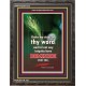 ORDER MY STEP IN THY WORD   Framed Bible Verses   (GWFAVOUR1212)   