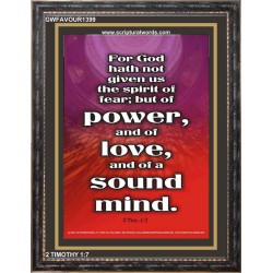 A SOUND MIND   Christian Paintings Frame   (GWFAVOUR1399)   