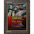 THE MEEK WILL HE GUIDE   Bible Verses Frames Online   (GWFAVOUR1676)   "33x45"