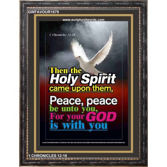 PEACE PEACE BE UNTO YOU   Bible Verses Framed for Home Online   (GWFAVOUR1679)   