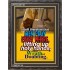 PRAY EVERY WHERE   Scripture Wooden Framed Signs   (GWFAVOUR1708)   "33x45"