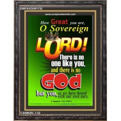 O SOVEREIGN LORD   Christian Artwork   (GWFAVOUR1732)   