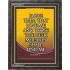 LOVE THE LORD AND SEEK HIM EARLY   Scripture Art Prints   (GWFAVOUR174)   "33x45"