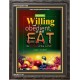 WILLING AND OBEDIENT   Christian Paintings Frame   (GWFAVOUR1758)   