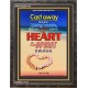 A NEW HEART AND A NEW SPIRIT   Scriptural Portrait Acrylic Glass Frame   (GWFAVOUR1775)   