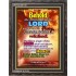 THE WHIRLWIND OF THE LORD   Bible Verses Wall Art Acrylic Glass Frame   (GWFAVOUR1781)   "33x45"