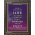 LOVE THE LORD WITH ALL THINE HEART   Contemporary Christian Paintings Acrylic Glass frame   (GWFAVOUR230)   "33x45"