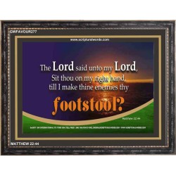 SIT THOU ON MY RIGHT HAND   Bathroom Wall Art   (GWFAVOUR277)   