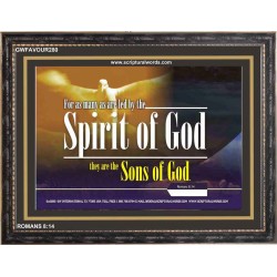 SPIRIT OF GOD   Scriptural Art   (GWFAVOUR280)   