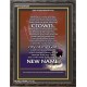 NEW JERUSALEM   Frame Bible Verse   (GWFAVOUR304)   