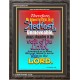 ABOUNDING IN THE WORK OF THE LORD   Inspiration Frame   (GWFAVOUR3147)   