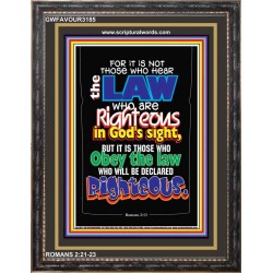 OBEY THE LAW   Printable Bible Verse to Framed   (GWFAVOUR3185)   