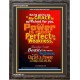 MADE PERFECT IN WEAKNESS   Large Frame Scripture Wall Art   (GWFAVOUR3188)   