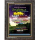 UNRIGHTEOUS SHALL NOT INHERIT THE KINGDOM   Large Framed Scripture Wall Art   (GWFAVOUR3204)   