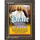 PEACE BE UNTO THEE   Scripture Wooden Frame   (GWFAVOUR3233)   