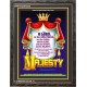 MAJESTY   Scripture Wooden Frame Signs   (GWFAVOUR3235)   