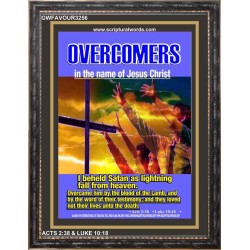 WORD OF THEIR TESTIMONY   Contemporary Christian Poster   (GWFAVOUR3256)   