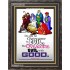 OVERCOME EVIL WITH GOOD   Christian Artwork Frame   (GWFAVOUR3296)   "33x45"