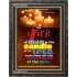 THE SPIRIT OF MAN IS THE CANDLE OF THE LORD   Framed Hallway Wall Decoration   (GWFAVOUR3355)   "33x45"