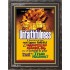 TRUE RICHES   Acrylic Glass Frame Scripture Art   (GWFAVOUR3371)   "33x45"